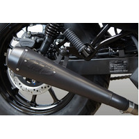 M4 All Black Retro-Drag Slip-On Kawasaki EL450 Eliminator 24- Product thumb image 4