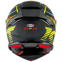 KYT R2R Concept Helmet Matt Black/Yellow Product thumb image 4