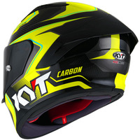 KYT NZ Race Competition Helmet Yellow Carbon Product thumb image 4