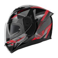 Nolan N60-6 Full Face Wiring Helmet Black/Red/Silver Product thumb image 4