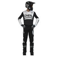 Oneal 25 Element Threat AIR Jersey Threat AIR V.23 - BLK/WHT Product thumb image 4