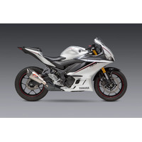 YOSHIMURA YZF-R3 / MT-03 AT2 STAINLESS SLIP-ON EXHAUST, W/ STAINLESS MUFFLER Product thumb image 4