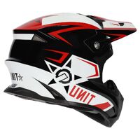 M2R Exo Helmet - Unit Protech PC-1 - Red/White Product thumb image 5