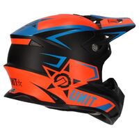 M2R Exo Helmet - Unit Protech PC-8F - Matte Orange/Blue Product thumb image 5