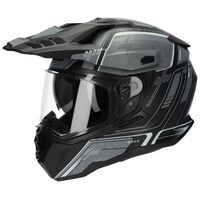 M2R Hybrid Helmet - Trooper PC-5F - Grey/Black Product thumb image 5