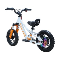 Takani Electric Balance Bike 12'' - TK1224-RS White Orange Product thumb image 5