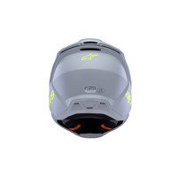 Alpinestars SM3 Youth Radium Helmet ECE06 | Grey Black FLURO-YELLOW Matt Product thumb image 5