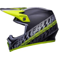 Bell MX-9 Mips Helmet Offset Matt Black/HI-VIZ Yellow Product thumb image 5