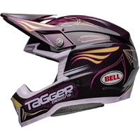 Bell MOTO-10 Helmet Sphr Tagger Haze Purple/Gold Product thumb image 5