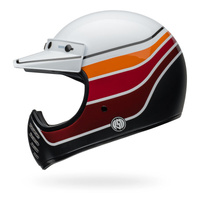 Bell MOTO-3 Helmet Rollin Sands Satin Gloss White/Black Product thumb image 5