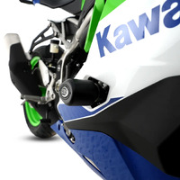 R&G Crash Protectors - Aero Style for Kawasaki ZX-25R '20- & ZX-4R(R) (SE) '23- BLACK Product thumb image 5