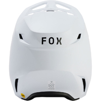 FOX V1 Solid Off Road Helmet Matte White Product thumb image 5