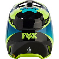 FOX V1 Streak Off Road Helmet Black/Yellow Product thumb image 5