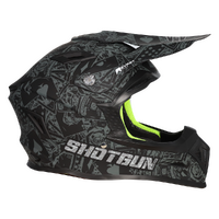 RXT Helmet 762N SG-1 ULTRA+ Shotgun ALL-IN Matt BLK/GRY Product thumb image 5