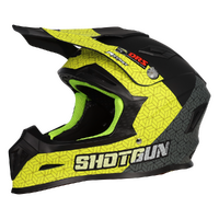 RXT Helmet 762N SG-1 ULTRA+ Shotgun PRISM Matt BLK/GRY/Yell Product thumb image 5