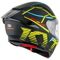 KYT R2R Concept Helmet Matt Black/Yellow Product thumb image 5