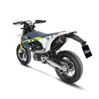 Leovince LV Full Syst dB(A) | Nero | Stainless Black | 701 Enduro/LR  / Supermoto 21> Product thumb image 5