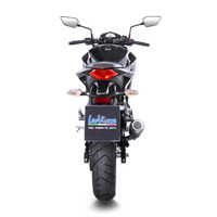 Leovince LV SLIP-ON | LV-10 | Stainless Black | Ninja 250/300 R  / Z 250/300 13>16 Product thumb image 5