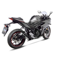 Leovince LV SLIP-ON | LV-10 | Stainless Black | YZF-R25 / R3 / MT-25 / MT-03 14>21 Product thumb image 5