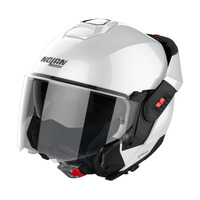 Nolan N120-1 Flip Over Classic Helmet Metal White Product thumb image 5