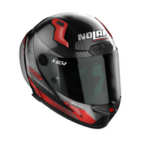 Nolan X-804 RS Full Face Hot Lap Helmet Carbon/Red Product thumb image 5