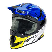 Nitro MX700 Recoil Off Road Helmet Black/Blue/White/Fluro Product thumb image 6