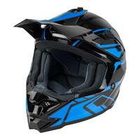 Nitro Helmet MX710 Youth Shard II Blue/Black Product thumb image 6