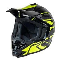 Nitro Helmet MX710 Youth Shard II Fluro Yellow/Black Product thumb image 6