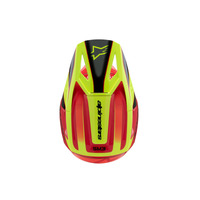 Alpinestars SM3 Youth Fray Helmet ECE06 | Red FLURO-YELLOW Black Product thumb image 6