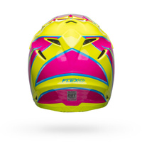 Bell MOTO-9S Flex Helmet Sprite Yellow/Magenta Product thumb image 6