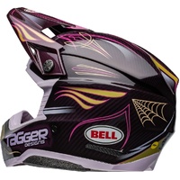 Bell MOTO-10 Helmet Sphr Tagger Haze Purple/Gold Product thumb image 6