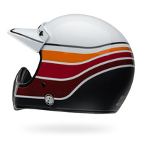 Bell MOTO-3 Helmet Rollin Sands Satin Gloss White/Black Product thumb image 6