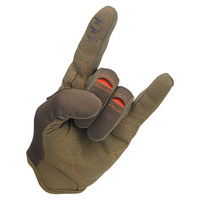 Biltwell Moto Gloves | Brown Orange Product thumb image 6