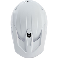 FOX V1 Solid Off Road Helmet Matte White Product thumb image 6