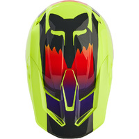 FOX V1 Flora Off Road Helmet Yellow Product thumb image 6