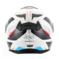 RXT Helmet 918 FLIP-UP  Fusion Gloss WH/BK/RD Product thumb image 6