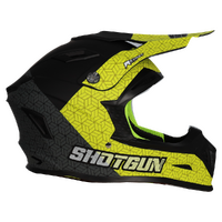 RXT Helmet 762N SG-1 ULTRA+ Shotgun PRISM Matt BLK/GRY/Yell Product thumb image 6