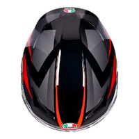 AGV Helmet K3 - Striga Matt Black/Grey/Red Product thumb image 6