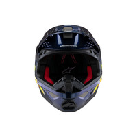 Alpinestars SM10 TLD Edition 25 ECE06 | DARK-BLUE Orange FLURO-YELLOW Red Glossy Product thumb image 7