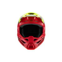 Alpinestars SM3 Youth Fray Helmet ECE06 | Red FLURO-YELLOW Black Product thumb image 7