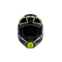 Alpinestars SM3 Youth Wurx Helmet ECE06 | Black YELLOW-FLURO Blue Red Glossy Product thumb image 7