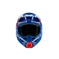 Alpinestars SM3 Youth Wurx Helmet ECE06 | Blue Red White Black Glossy Product thumb image 7