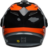 Bell MX-9 ADV Mips Helmet Alpine Black/Orange Product thumb image 7