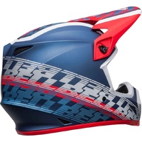 Bell MX-9 Mips Helmet Offset Matt Metal Blue/White Product thumb image 8