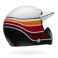 Bell MOTO-3 Helmet Rollin Sands Satin Gloss White/Black Product thumb image 8