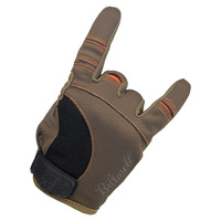 Biltwell Moto Gloves | Brown Orange Product thumb image 8