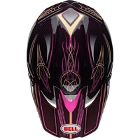 Bell MOTO-10 Helmet Sphr Tagger Haze Purple/Gold Product thumb image 9