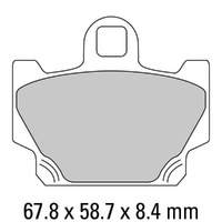 Ferodo Brake Disc Pad Set - FDB311 P Platinum Compound - Non Sinter for Road or Competition Product thumb image 1