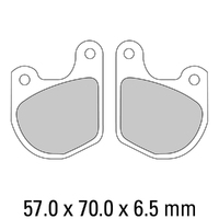 Ferodo Brake Disc Pad Set - FDB333 P Platinum Compound - Non Sinter for Road or Competition Product thumb image 1