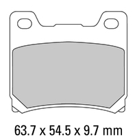 Ferodo Brake Disc Pad Set - FDB337 EF ECO Friction Compound - Non Sinter for Road Product thumb image 1